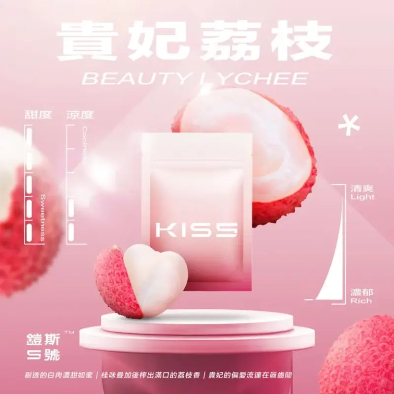 KISS-鎧斯5號一代煙彈-貴妃荔枝webp - ILIA 拓撲蒸汽台灣官方旗艦店 | 電子煙主機煙彈現貨